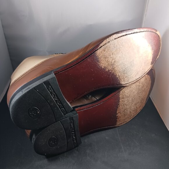 Vintage 70's Original Stacy Adams Madison Spat Boot Men's Cap Toe Size 11D - Picture 10 of 12